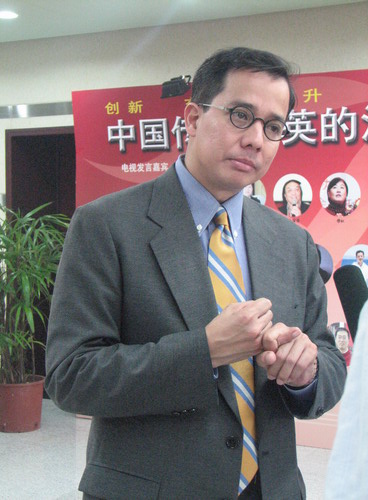 采訪寶潔公司大中華區(qū)媒介總監(jiān)龐志毅