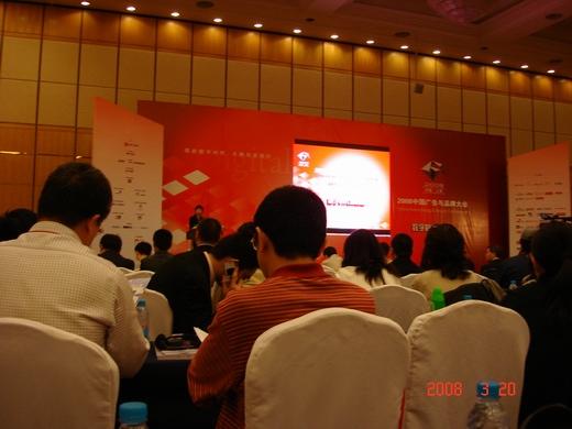 2008中國廣告與品牌大會 3月20日現場圖文四