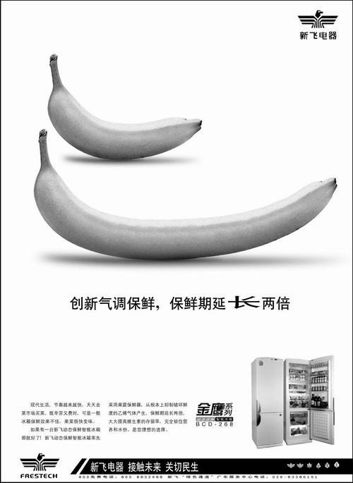 新飛冰箱香蕉篇