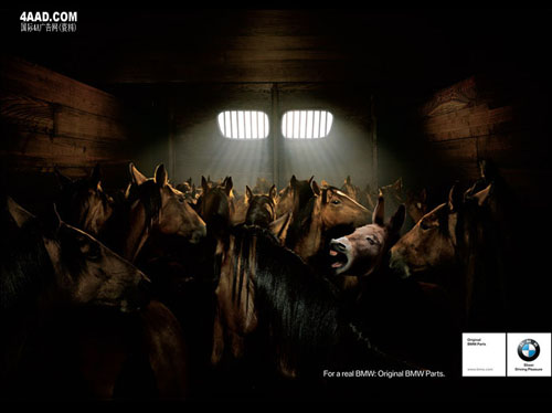 2007倫敦國際廣告獎[平面.汽車相關產(chǎn)品.金獎]BMW Original Parts 