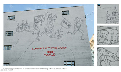 [One Show]2008年金鉛筆廣告獎(jiǎng)(平面與戶外類)銀獎(jiǎng)作品:BBC