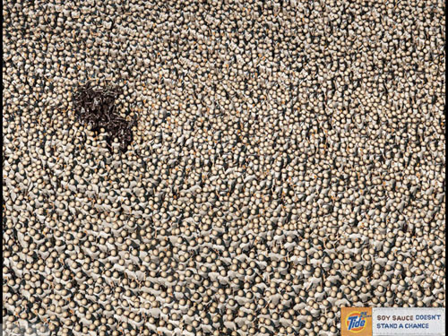 [One Show]2008年金鉛筆廣告獎(平面與戶外類)金獎作品:汰漬祛污劑