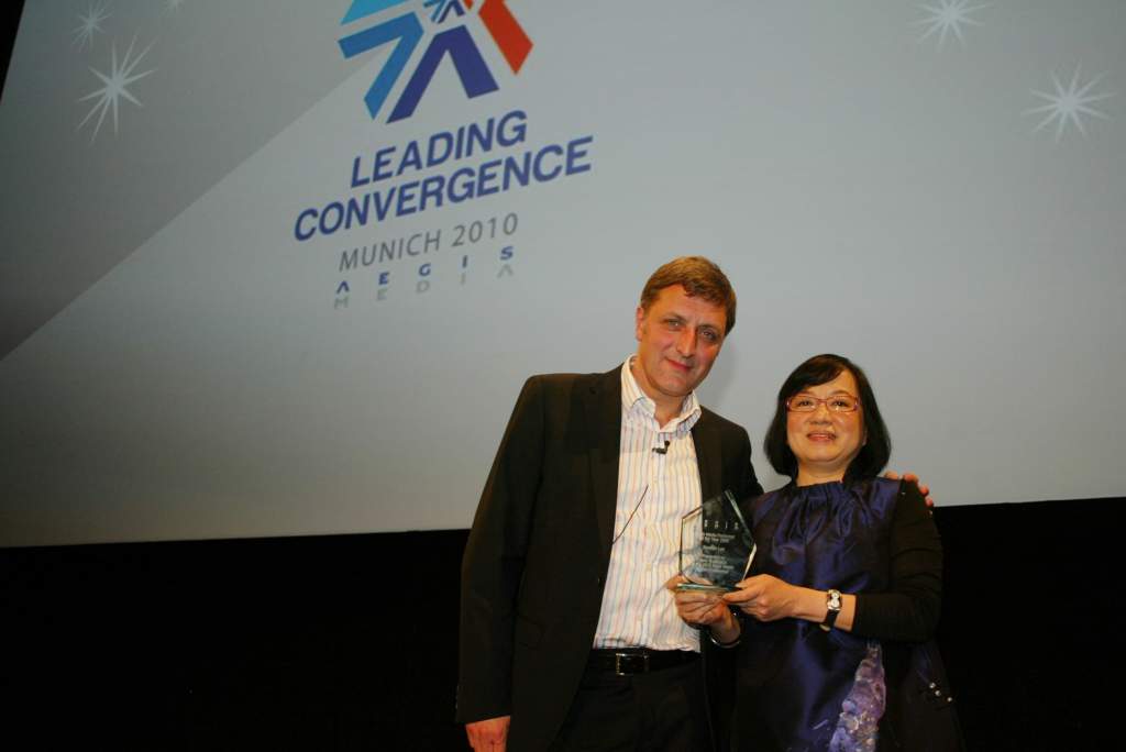 李桂芬榮獲安吉斯媒體集團“全球最佳表現者”殊榮