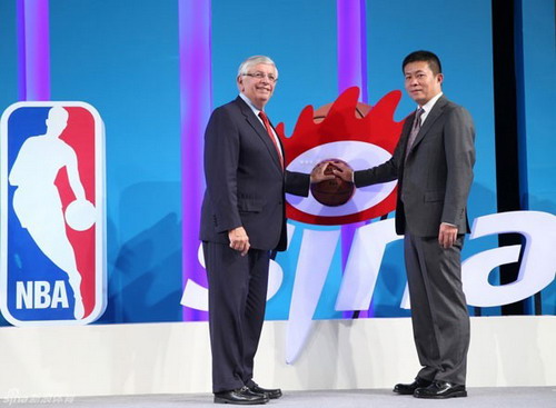 新浪攜手NBA開展戰略合作