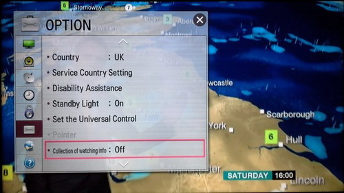 LG智能電視被曝強制收集用戶個人數(shù)據(jù)