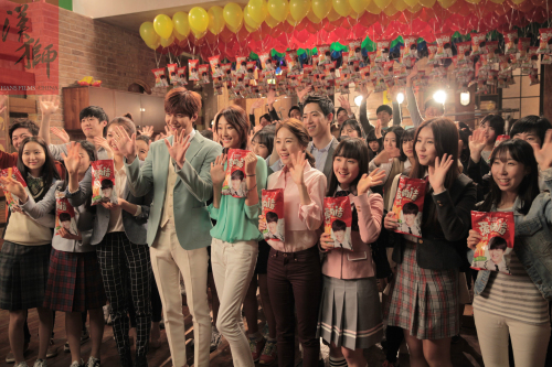 李敏鎬第一個中國食品廣告大片發(fā)布