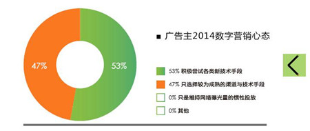 心態積極、工具多元、效果存疑--2014數字營銷何去何從？廣告主們這么說