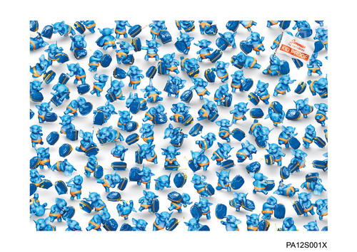 2013龍璽創意獎--平面大獎銅獎/相撲象