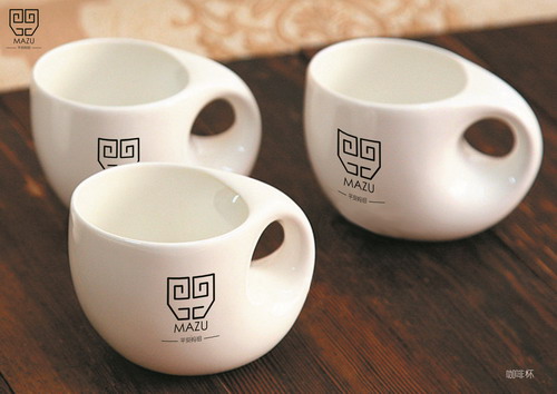 第23屆時報金犢獎複決審獲獎/金犢獎---《海上和平女神-媽祖--如意》文創商品設計--咖啡杯