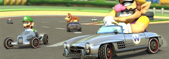 奔馳廣告:真人版馬里奧、碧奇公主長啥樣