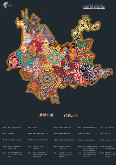 2014第十二屆學院獎等級獎作品-平面類-銅獎-夢想中國、民族云南
