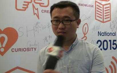 第十三屆學院獎暨南大學站人物采訪王老吉推廣主管黃勇