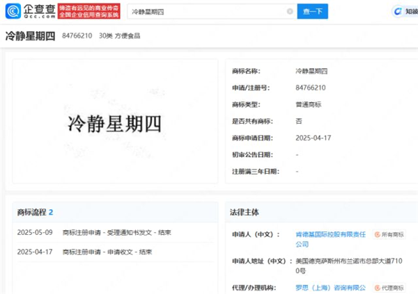 1748240358338021.png 2肯德基申請(qǐng)“冷靜星期四”商標(biāo).png