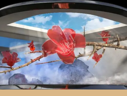 送你一朵裸眼3D的小紅花